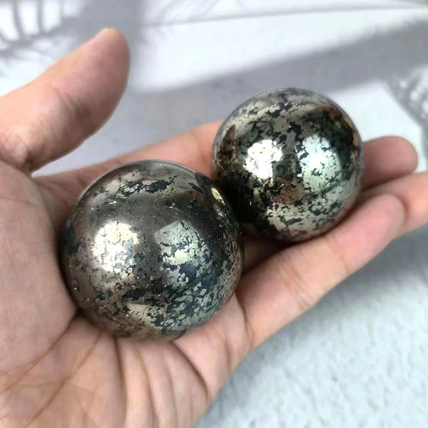 Silver Pyrite Ball-ToShay.org