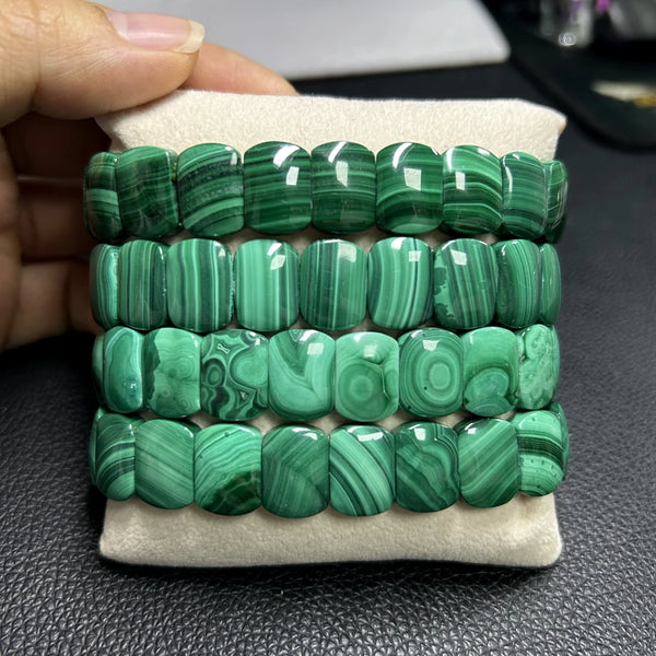 Green Malachite Bracelet-ToShay.org