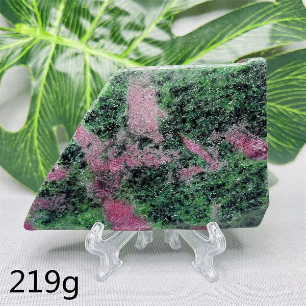 Green Epidote Slice-ToShay.org