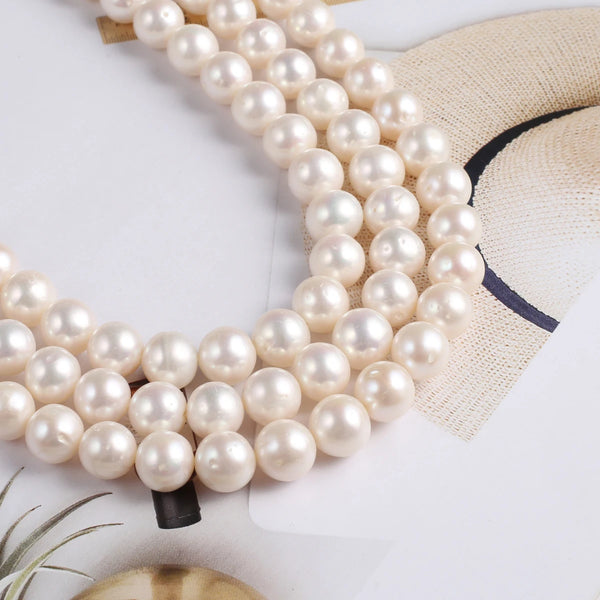 White Freshwater Pearl Beads-ToShay.org