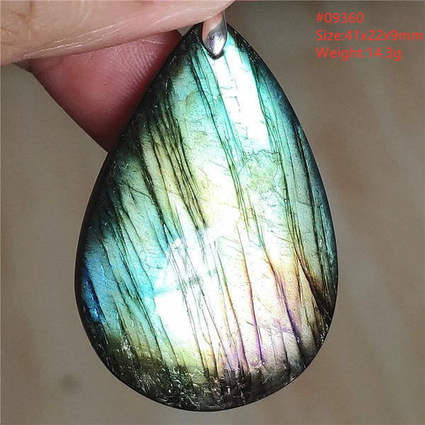 Blue Light Labradorite Pendant-ToShay.org
