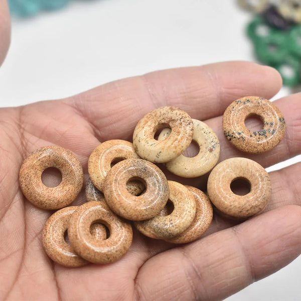 Mixed Crystal Donut Beads-ToShay.org