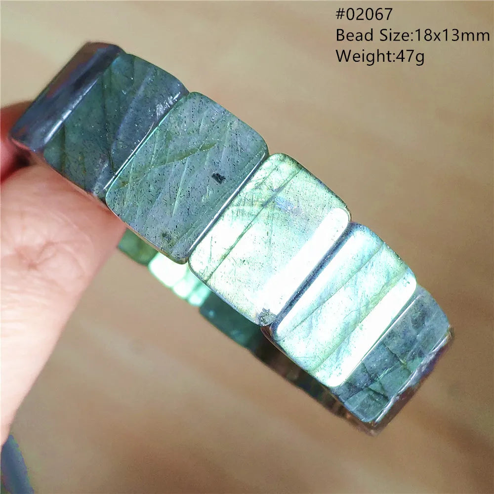 Blue Light Labradorite Bracelet-ToShay.org