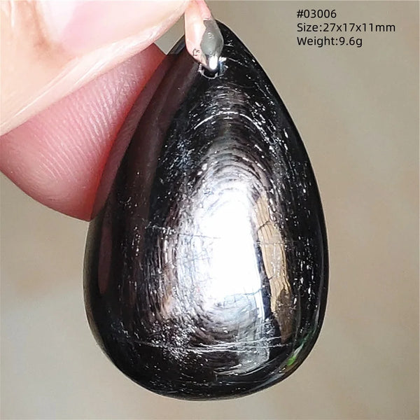Black Hypersthene Pendant-ToShay.org