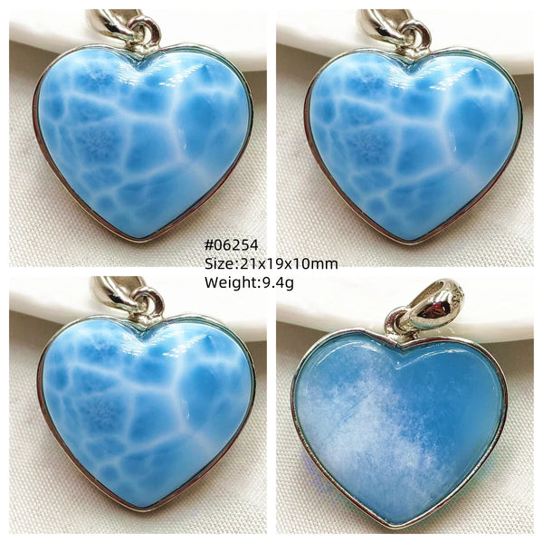 Blue Larimar Pendant-ToShay.org
