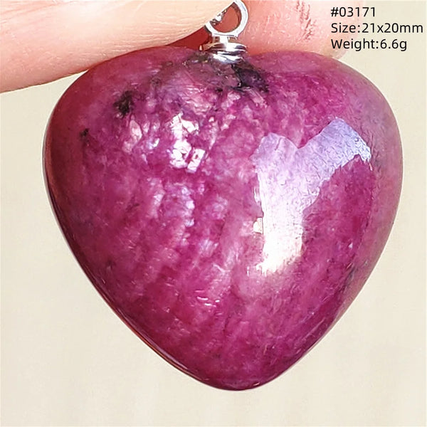 Red Ruby Zoisite Pendant-ToShay.org