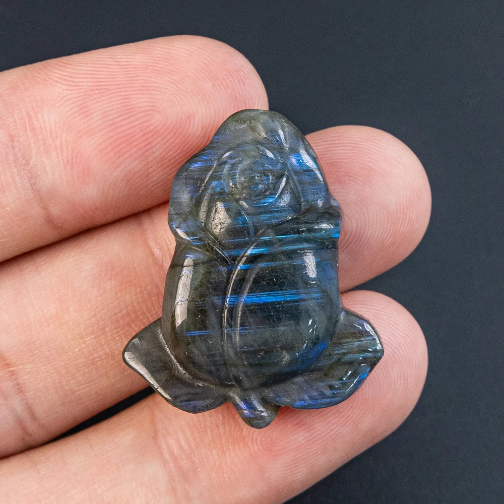 Blue Labradorite Rose Bud-ToShay.org