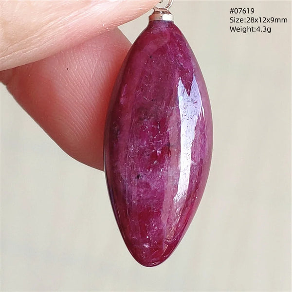 Red Ruby Zoisite Pendant-ToShay.org