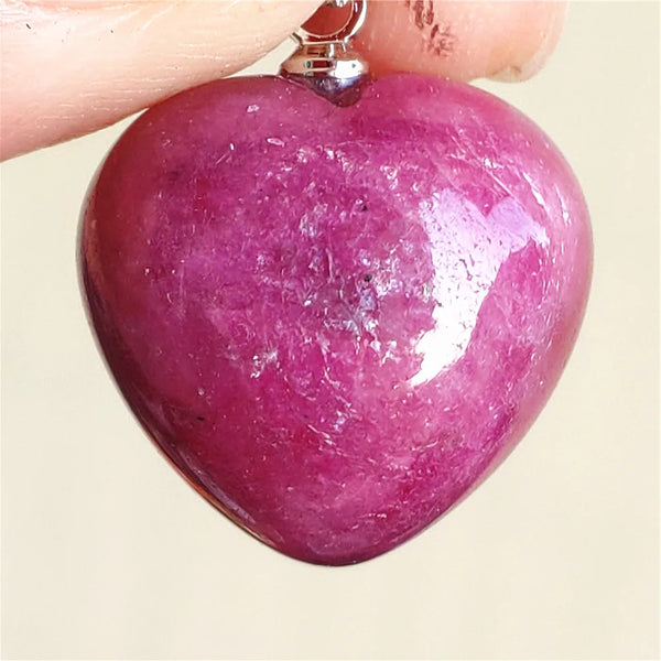 Red Ruby Zoisite Pendant-ToShay.org