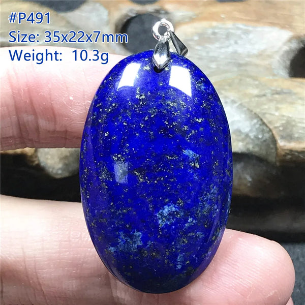 Blue Lapis Lazuli Pendant-ToShay.org