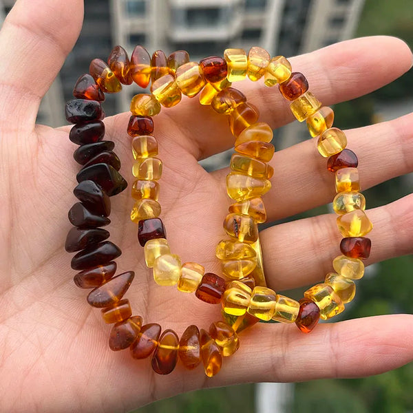 Yellow Amber Bracelet-ToShay.org
