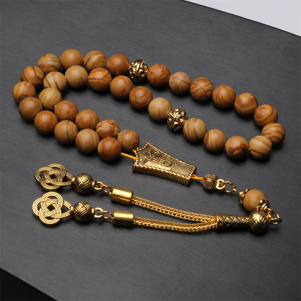 Wood Stone Prayer Beads-ToShay.org