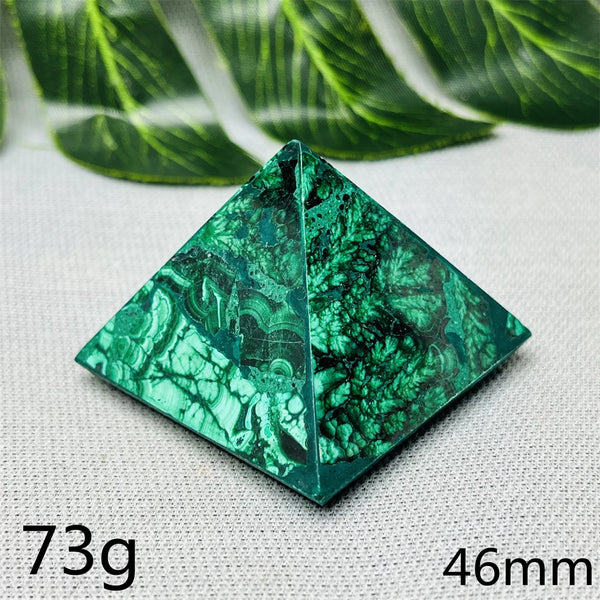 Green Malachite Pyramid-ToShay.org