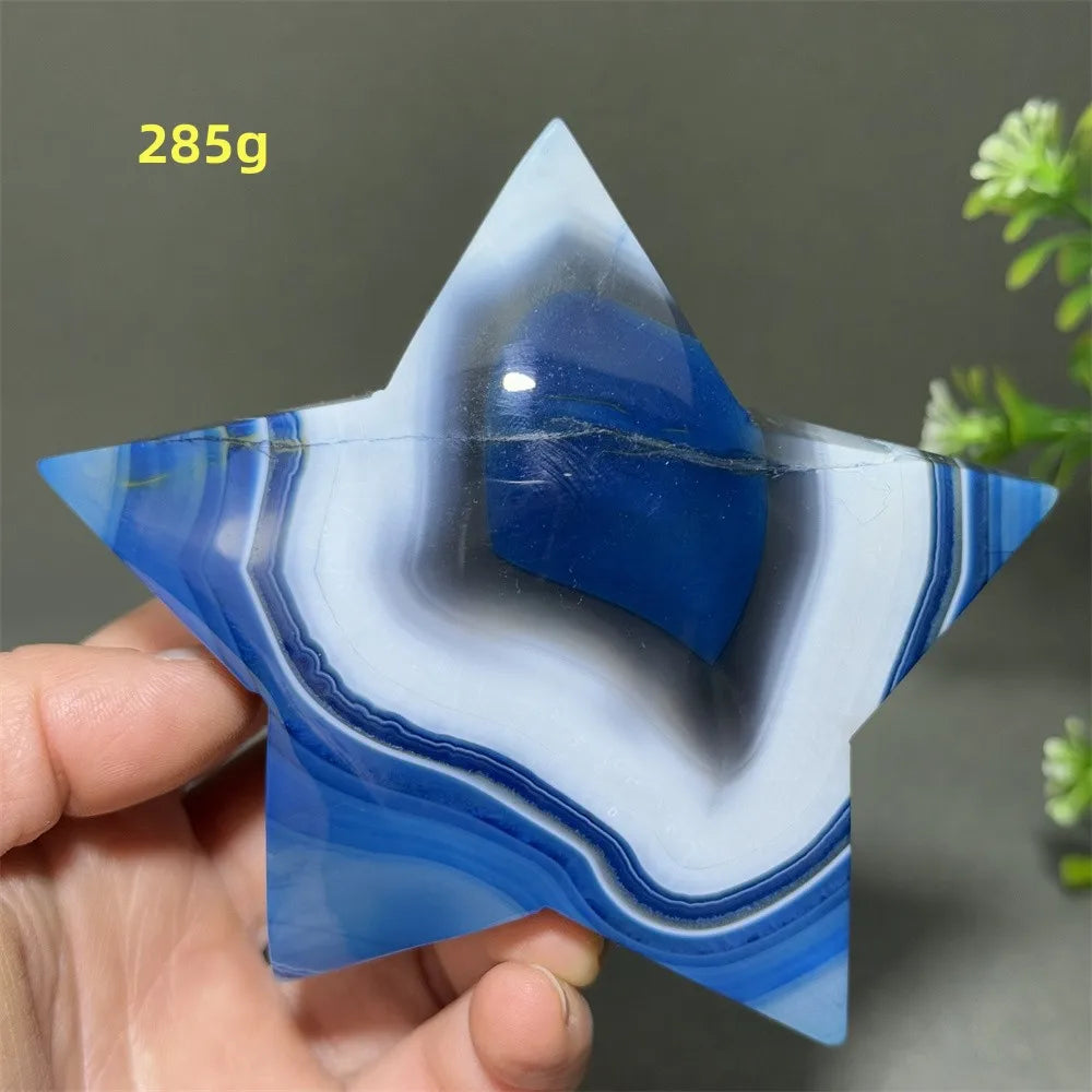 Blue Agate Star-ToShay.org