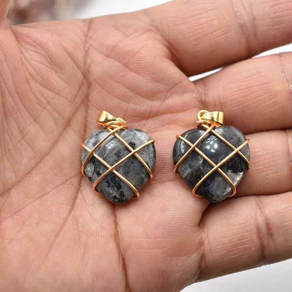 Mixed Crystal Wrap Heart-ToShay.org