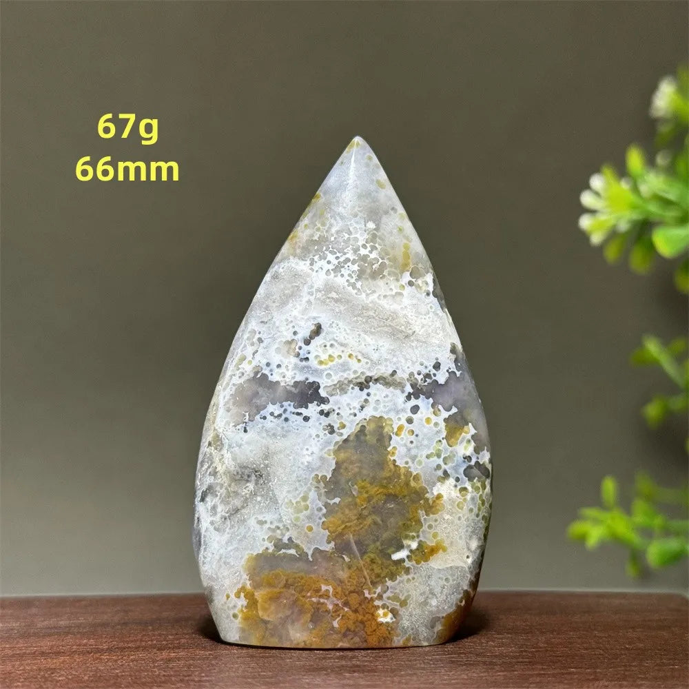 Green Marine Jasper Flame-ToShay.org