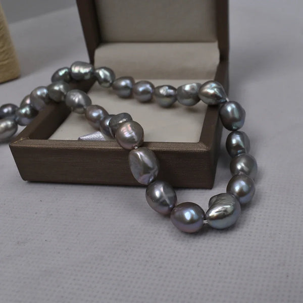 Grey Pearl Beads-ToShay.org