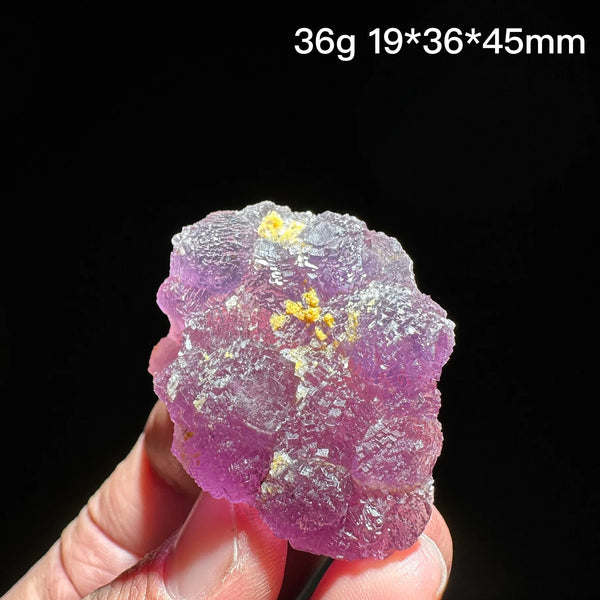 Purple Fluorite Crystal-ToShay.org