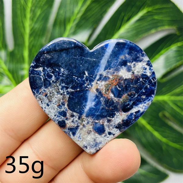 Blue Sodalite Heart-ToShay.org