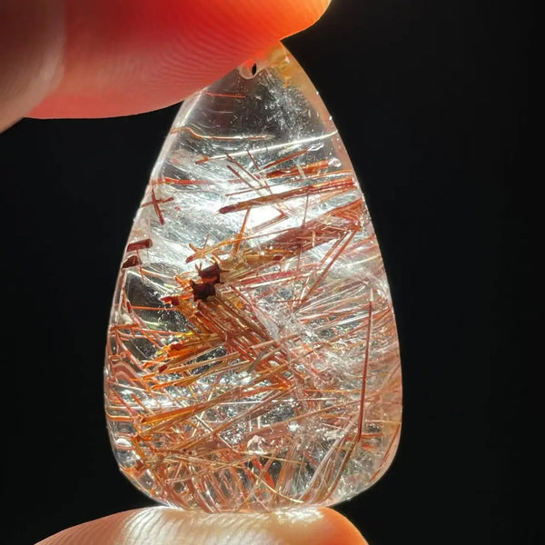Red Copper Rutile Pendant-ToShay.org