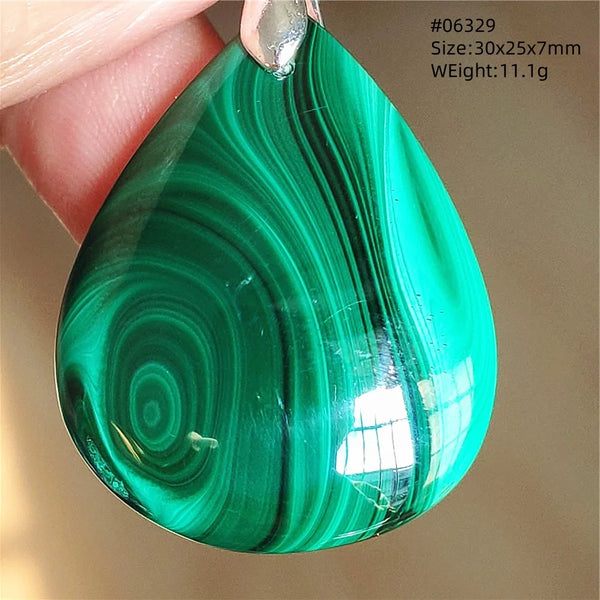 Green Malachite Pendant-ToShay.org