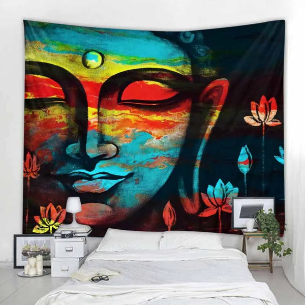 Buddha Art Tapestry-ToShay.org