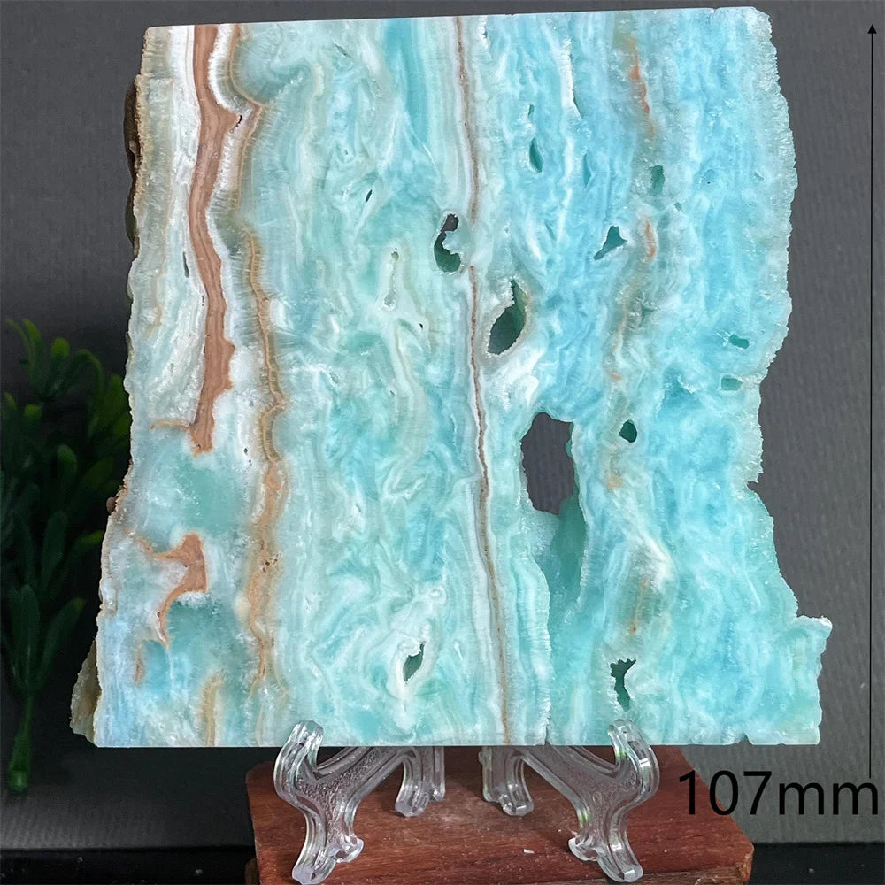 Blue Hemimorphite Slab-ToShay.org