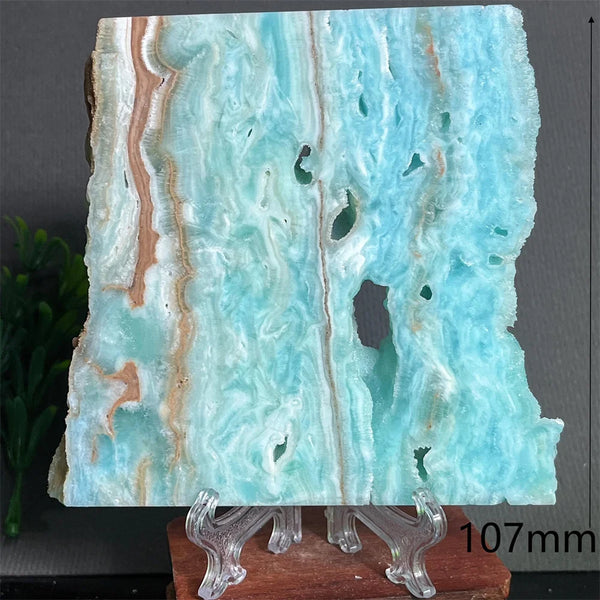 Blue Hemimorphite Slab-ToShay.org