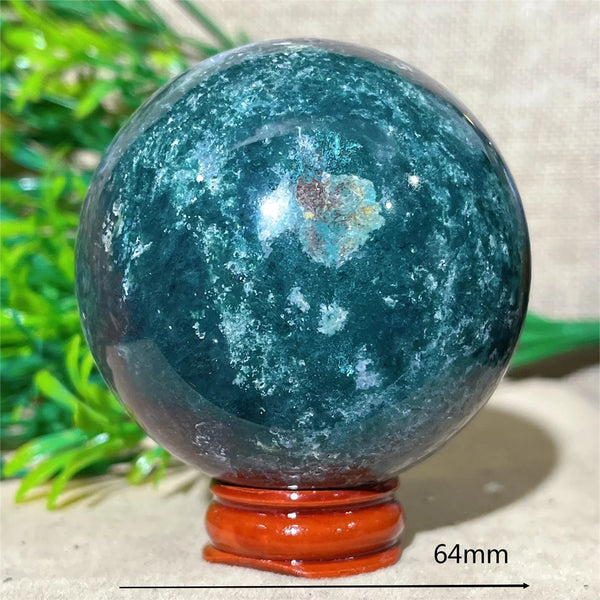 Green Moss Agate Ball-ToShay.org
