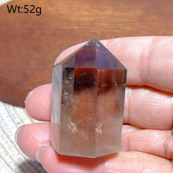 Smokey Rainbow Quartz Point-ToShay.org