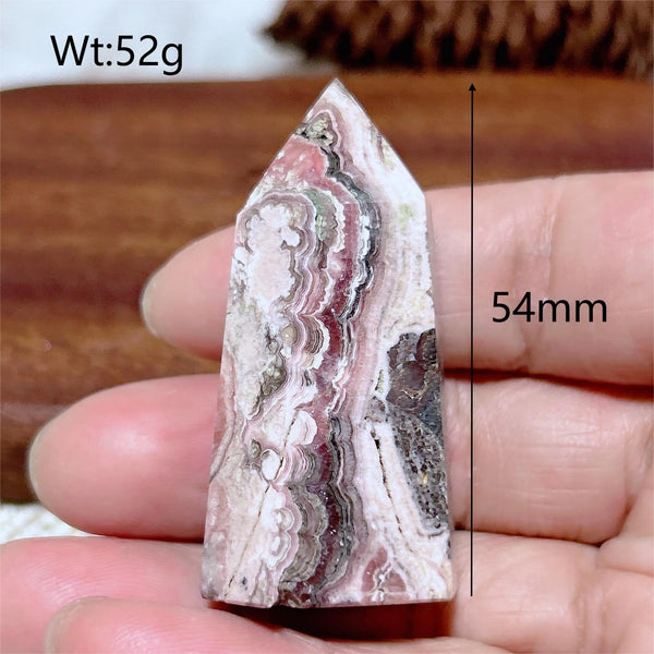 Pink Rhodochrosite Point-ToShay.org