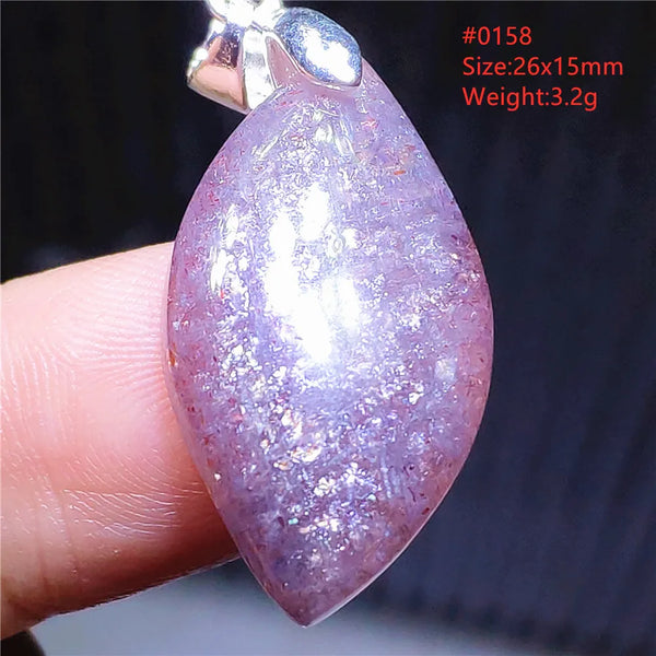 Blue Blood Red Lolite Pendant-ToShay.org