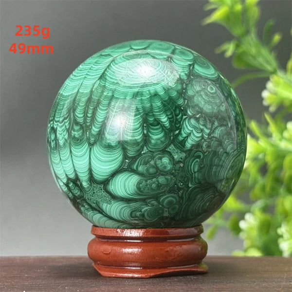 Green Malachite Ball-ToShay.org