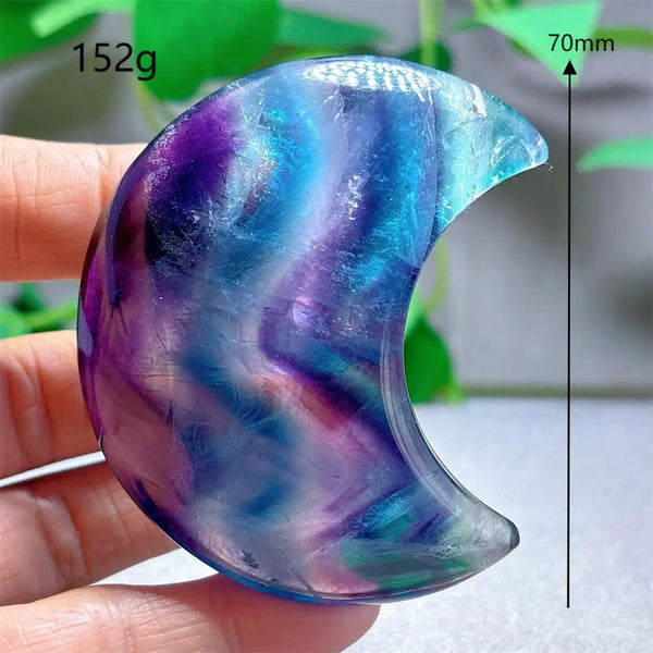 Rainbow Fluorite Moon-ToShay.org