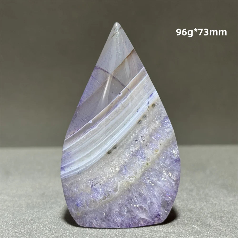 Purple Agate Torch-ToShay.org