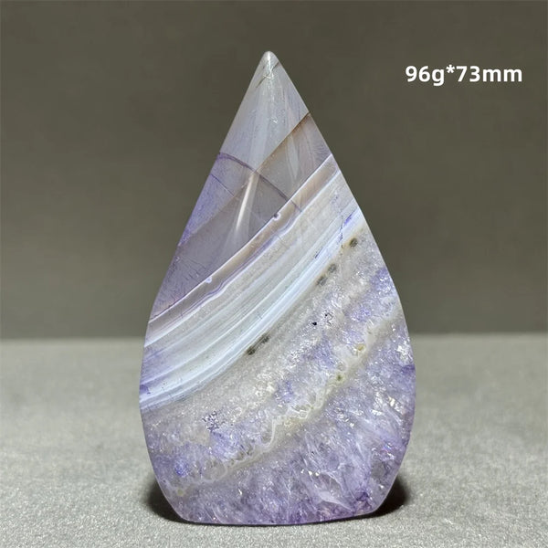 Purple Agate Torch-ToShay.org
