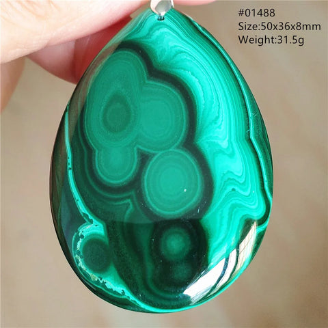 Green Malachite Pendant-ToShay.org