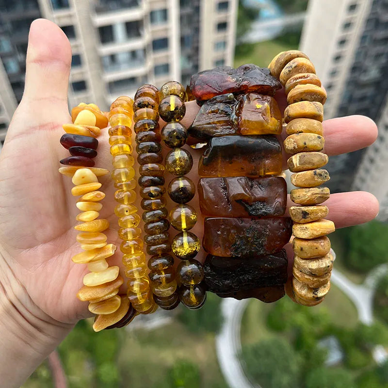 Yellow Amber Bracelet-ToShay.org