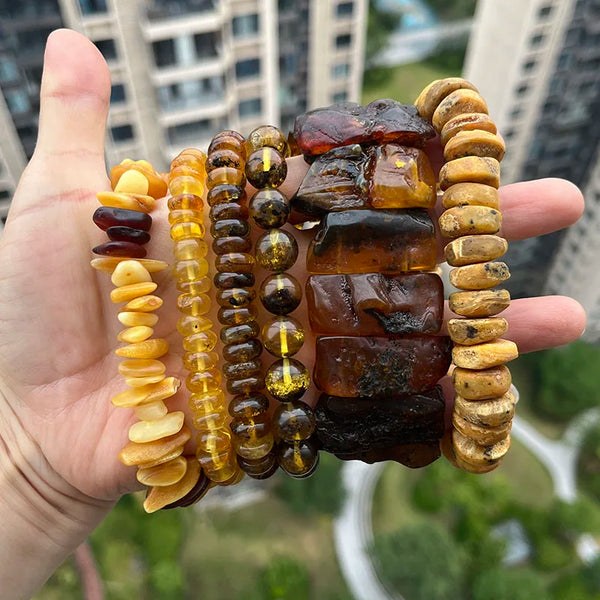 Yellow Amber Bracelet-ToShay.org
