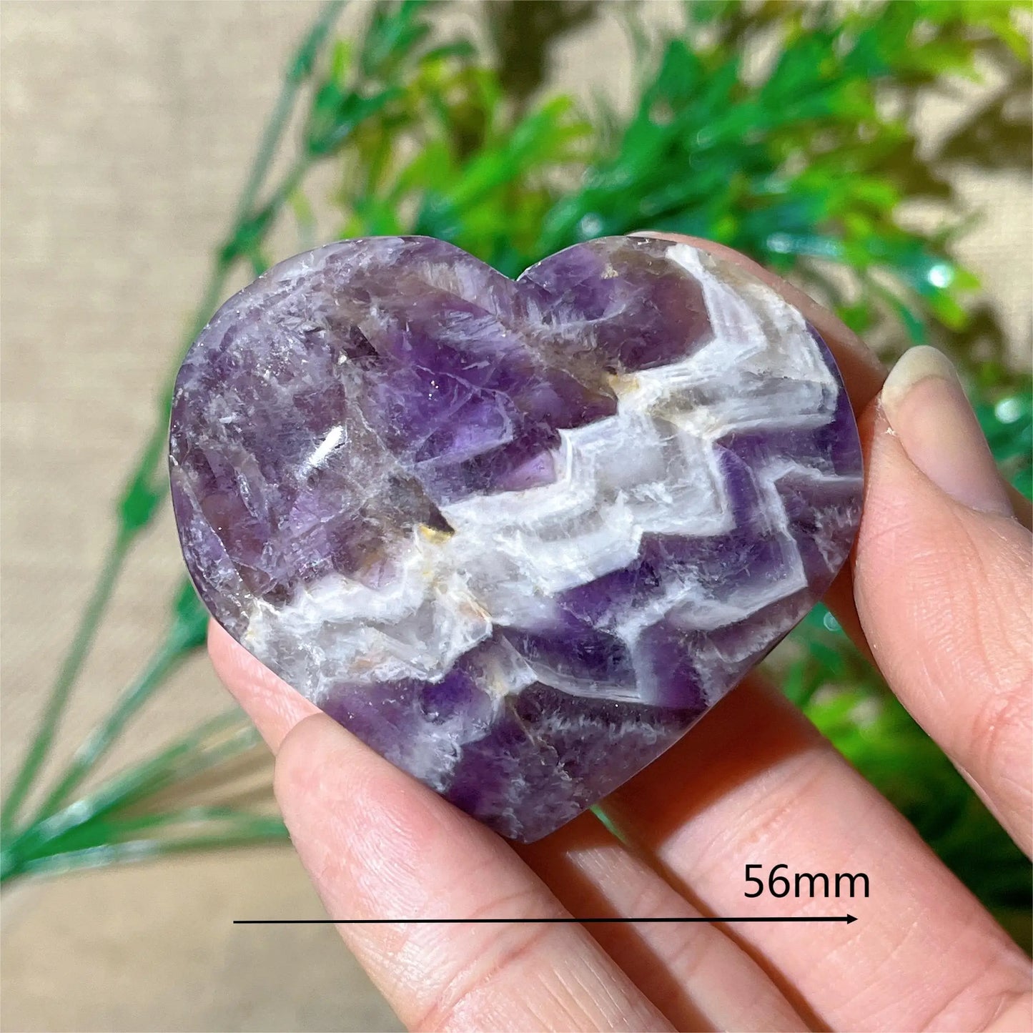 Purple Dream Amethyst Heart-ToShay.org