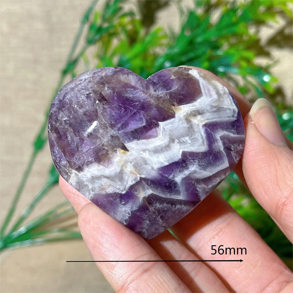 Purple Dream Amethyst Heart-ToShay.org
