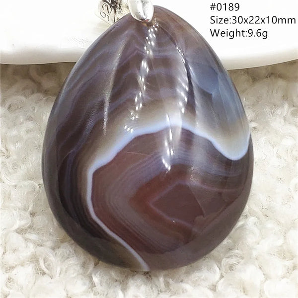Grey Lace Agate Pendant-ToShay.org