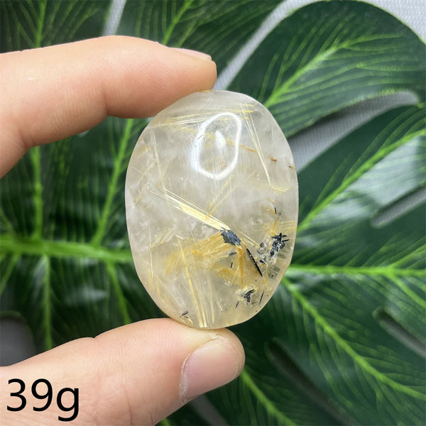 Yellow Rutile Crystal-ToShay.org