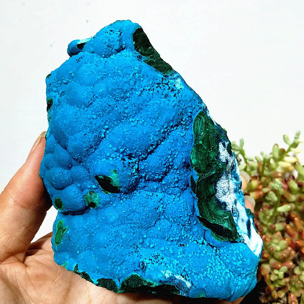 Blue Chrysocolla Crystal-ToShay.org