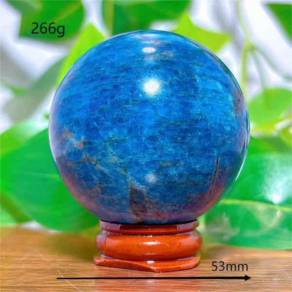 Blue Apatite Ball-ToShay.org