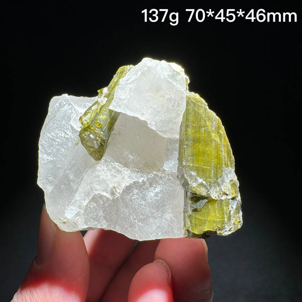 Green Tourmaline Crystal-ToShay.org