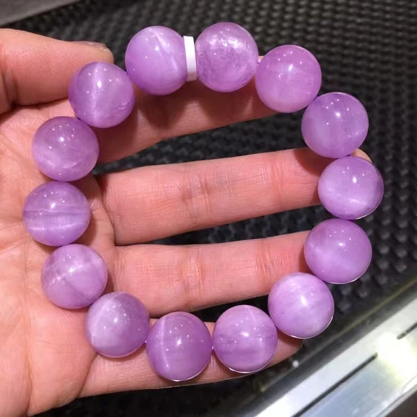 Purple Kunzite Bracelet-ToShay.org