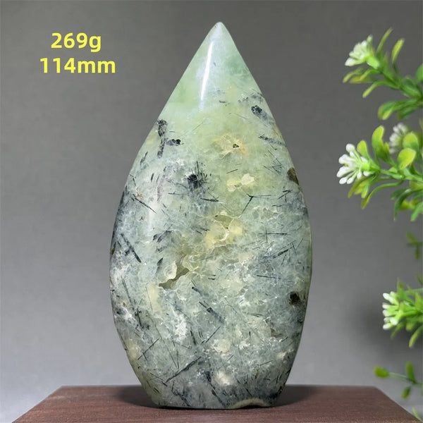 Green Grape Agate Torch-ToShay.org