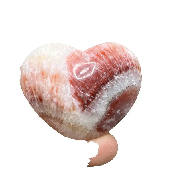 Pink Pork Stone Heart-ToShay.org