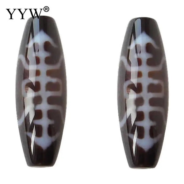 Tibetan Agate Onyx Dzi Beads-ToShay.org